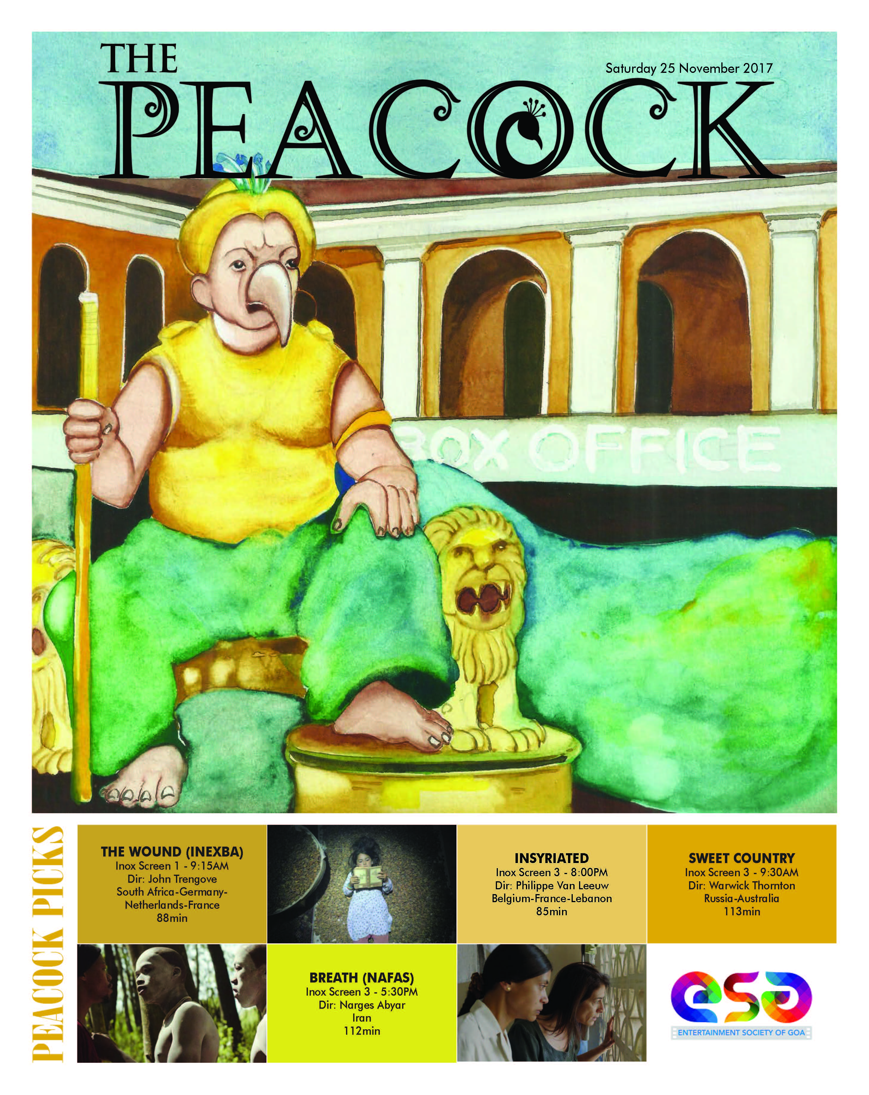 The Peacock - Issue 6 - 25-11-2017