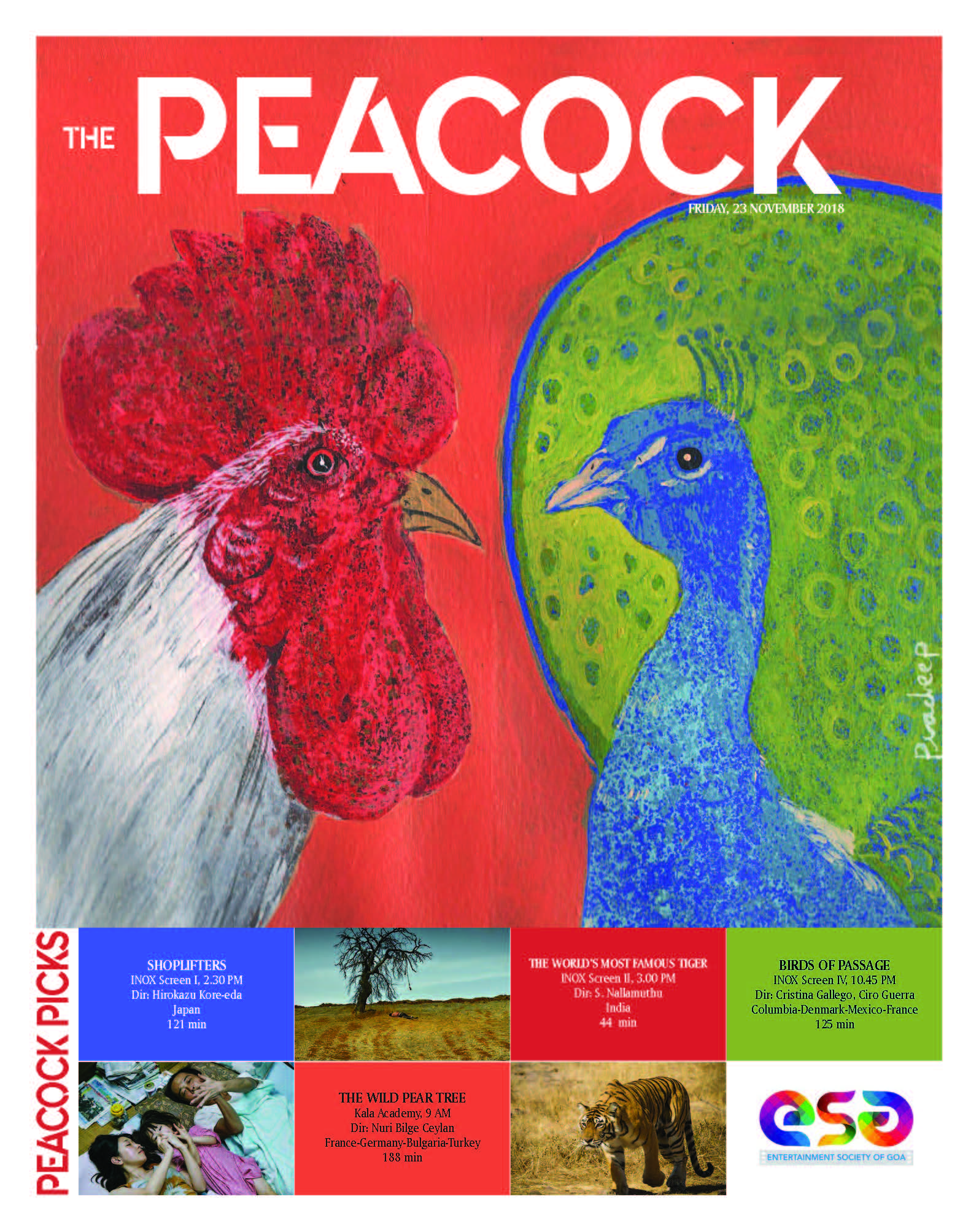 The Peacock - Issue 4 - 23-11-2018